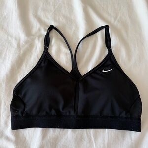 Nike Black Sports Bra with Mesh detail